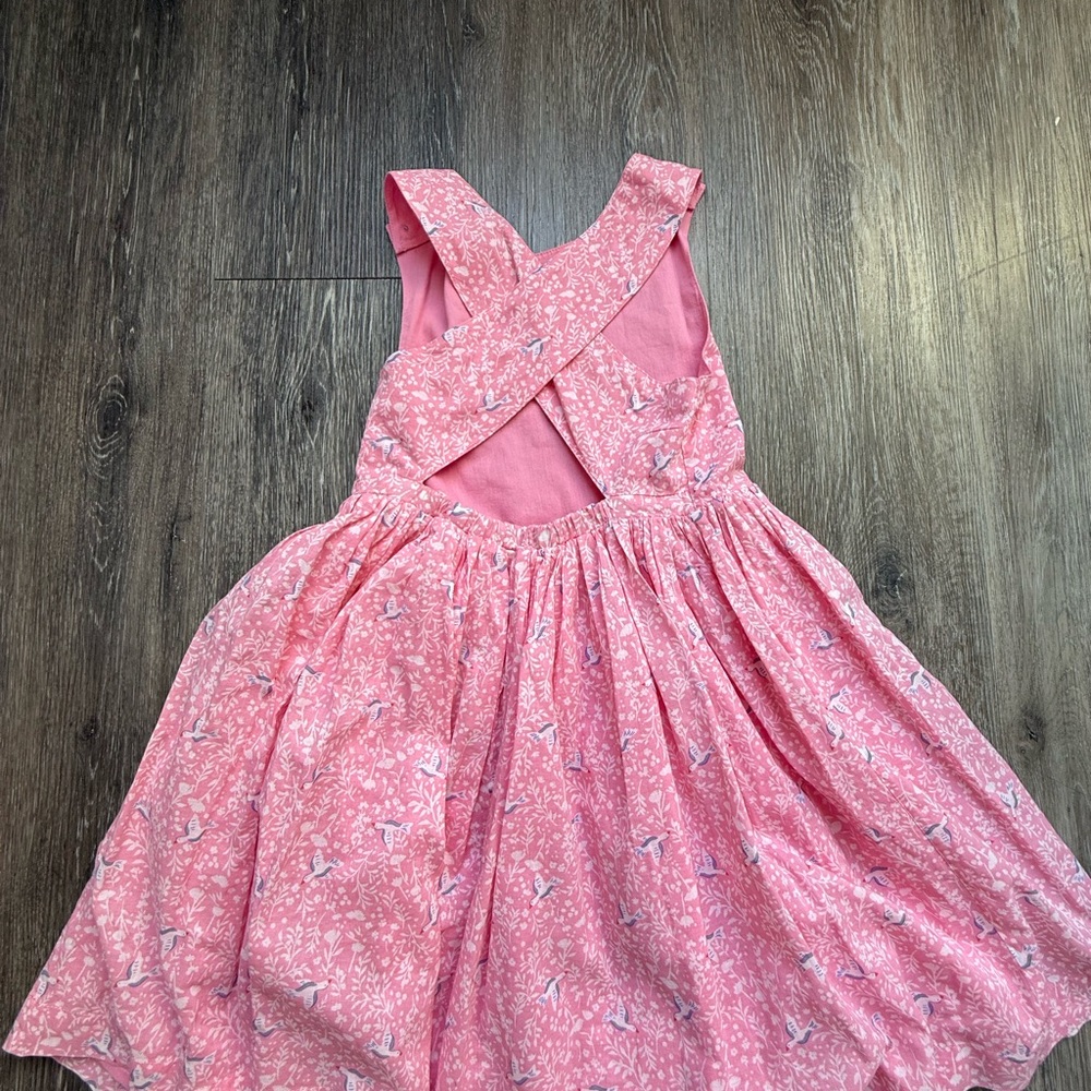 NWOT Mini Boden Cross Back Dress - Picture 2 of 5